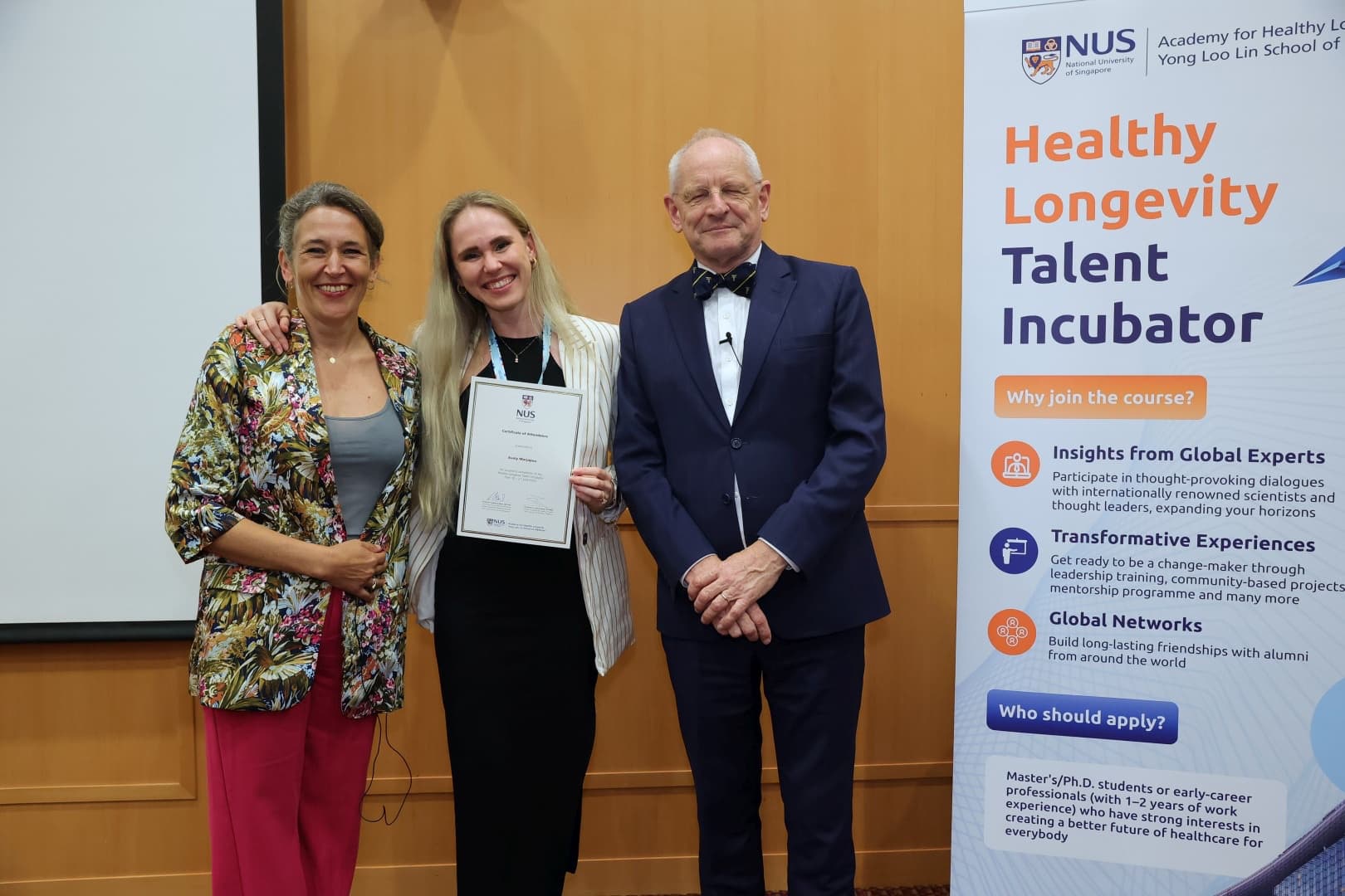 Healthy Longevity Talent Incubator