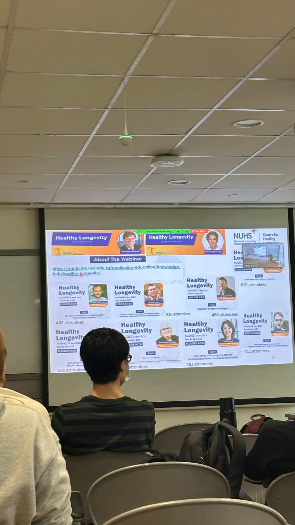 NUS Medicine Healthy Longevity Webinar